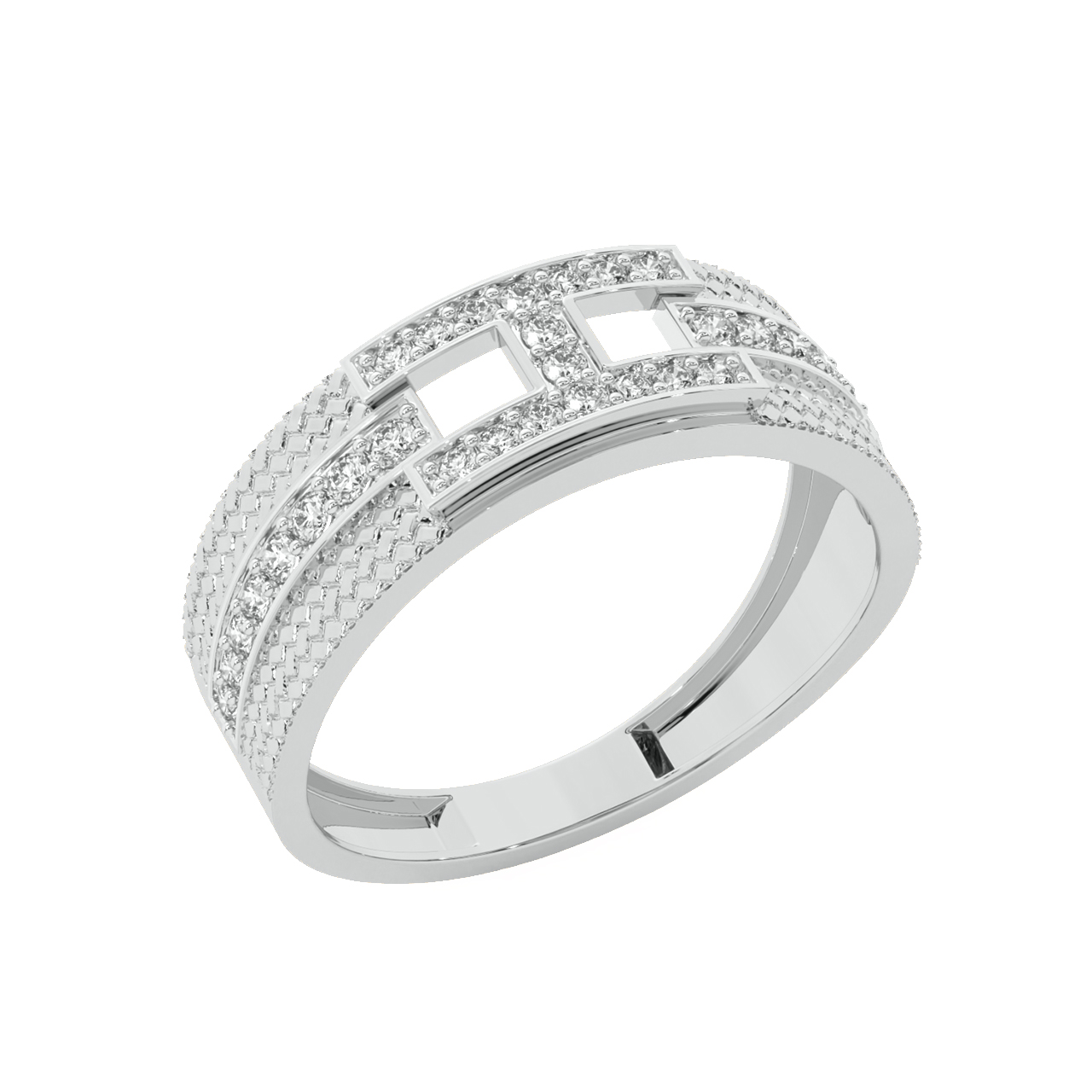 Malinda Round Diamond Ring For Him